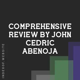 Comprehensive Review by John Cedric Abenoja | Indexof