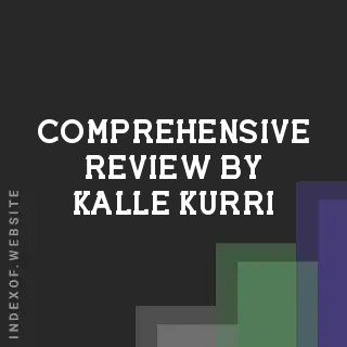 Comprehensive Review by Kalle Kurri | Indexof