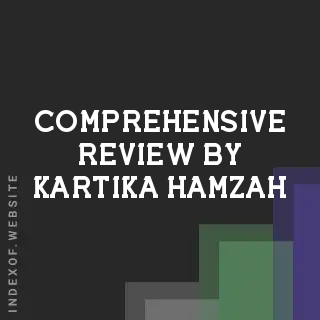 Comprehensive Review by Kartika Hamzah | Indexof