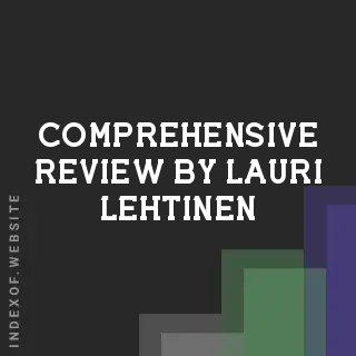 Comprehensive Review by Lauri Lehtinen | Indexof