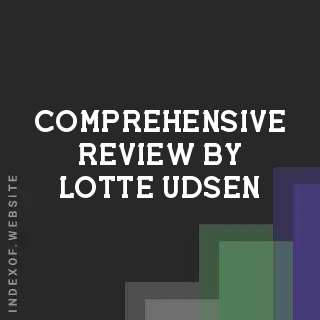 Comprehensive Review by Lotte Udsen | Indexof