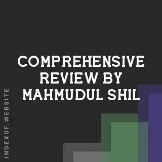 Comprehensive Review by Mahmudul Shil | Indexof