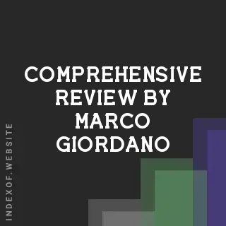 Comprehensive Review by Marco Giordano | Indexof