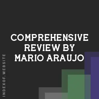 Comprehensive Review by Mario Araujo | Indexof