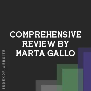 Comprehensive Review by Marta Gallo | Indexof