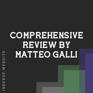Comprehensive Review by Matteo Galli | Indexof