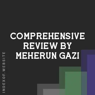 Comprehensive Review by Meherun Gazi | Indexof