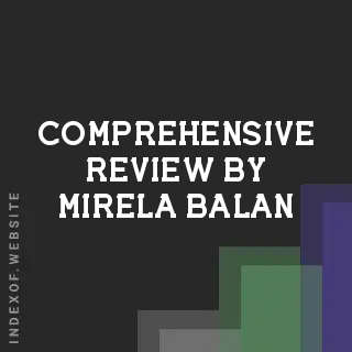 Comprehensive Review by Mirela Balan | Indexof