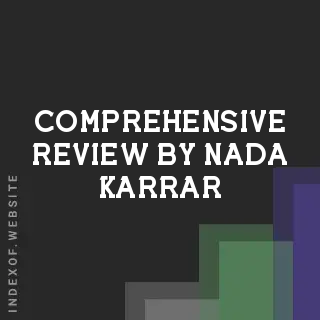 Comprehensive Review by Nada Karrar | Indexof