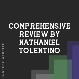Comprehensive Review by Nathaniel Tolentino | Indexof