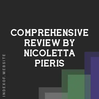 Comprehensive Review by Nicoletta Pieris | Indexof