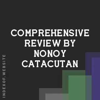 Comprehensive Review by Nonoy Catacutan | Indexof