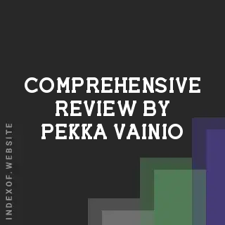 Comprehensive Review by Pekka Vainio | Indexof