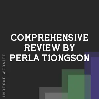 Comprehensive Review by Perla Tiongson | Indexof