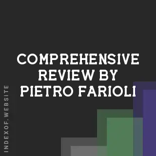 Comprehensive Review by Pietro Farioli | Indexof