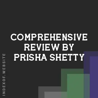 Comprehensive Review by Prisha Shetty | Indexof