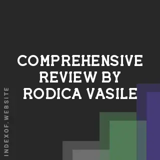 Comprehensive Review by Rodica Vasile | Indexof