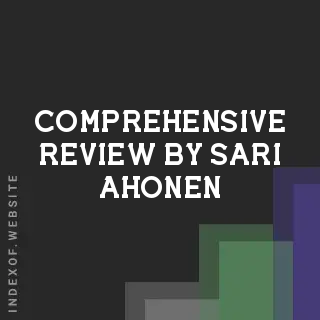 Comprehensive Review by Sari Ahonen | Indexof