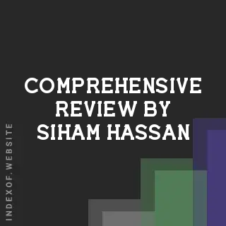Comprehensive Review by Siham Hassan | Indexof