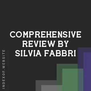 Comprehensive Review by Silvia Fabbri | Indexof