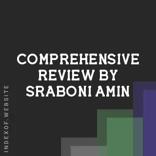 Comprehensive Review by Sraboni Amin | Indexof