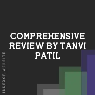 Comprehensive Review by Tanvi Patil | Indexof