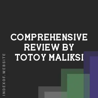 Comprehensive Review by Totoy Maliksi | Indexof