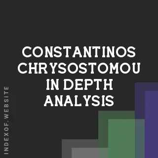 Constantinos Chrysostomou In-Depth Analysis | Indexof