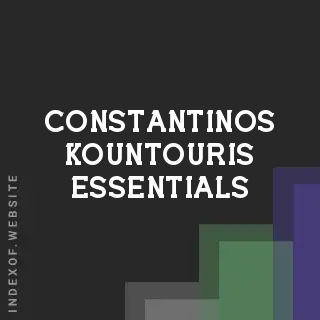 Constantinos Kountouris Essentials | Indexof