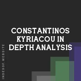 Constantinos Kyriacou In-Depth Analysis | Indexof