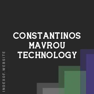 Constantinos Mavrou Technology | Indexof