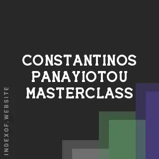 Constantinos Panayiotou Masterclass | Indexof