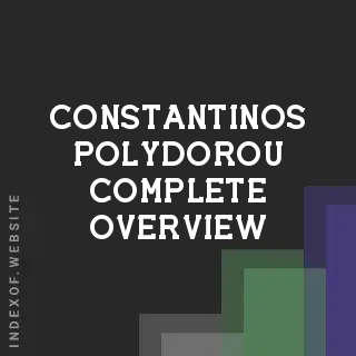 Constantinos Polydorou Complete Overview | Indexof