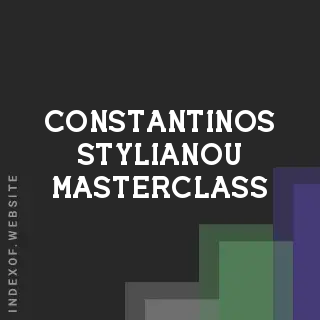 Constantinos Stylianou Masterclass | Indexof