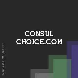 consul-choice.com by Daniel Soriano site -  Indexof