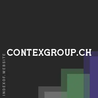 contexgroup.ch by Desmond Luk site -  Indexof