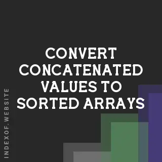 How to Convert Concatenated Values to Sorted Arrays in QGIS | 2026 Guide