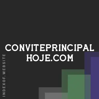 conviteprincipal-hoje.com by Silvia Conti site -  Indexof