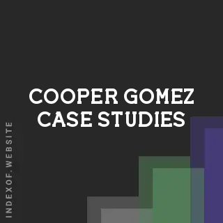 Cooper Gomez Case Studies | Indexof