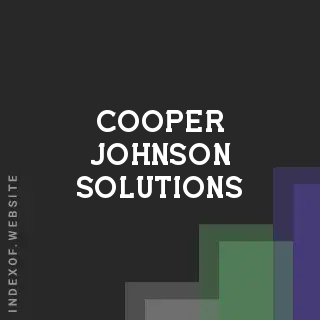 Cooper Johnson Solutions | Indexof