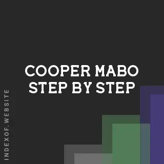 Cooper Mabo Step-by-Step | Indexof