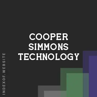 Cooper Simmons Technology | Indexof
