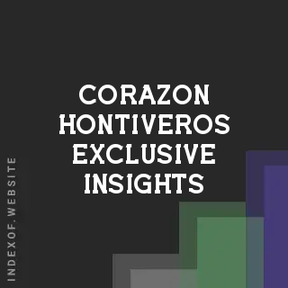 Corazon Hontiveros Exclusive Insights | Indexof