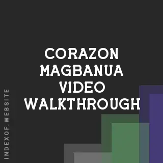 Corazon Magbanua Video Walkthrough | Indexof