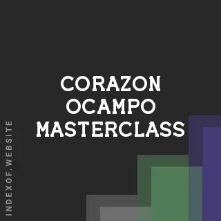 Corazon Ocampo Masterclass | Indexof
