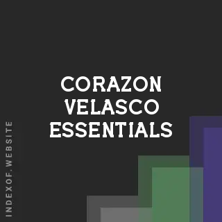 Corazon Velasco Essentials | Indexof