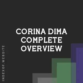 Corina Dima Complete Overview | Indexof