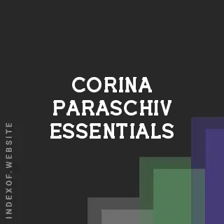 Corina Paraschiv Essentials | Indexof