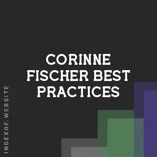 Corinne Fischer Best Practices | Indexof