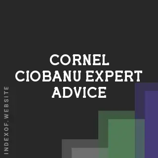 Cornel Ciobanu Expert Advice | Indexof